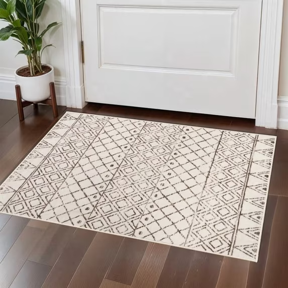 YOUFORTONG Hallway Washable 3’X20’ Runner Rugs,Extra Long Soft Floor Mat for Living Room,Beige